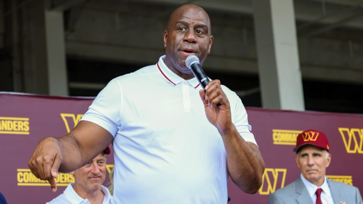 Magic Johnson on Commanders Sale: Breaking Barriers Holds Great Significance