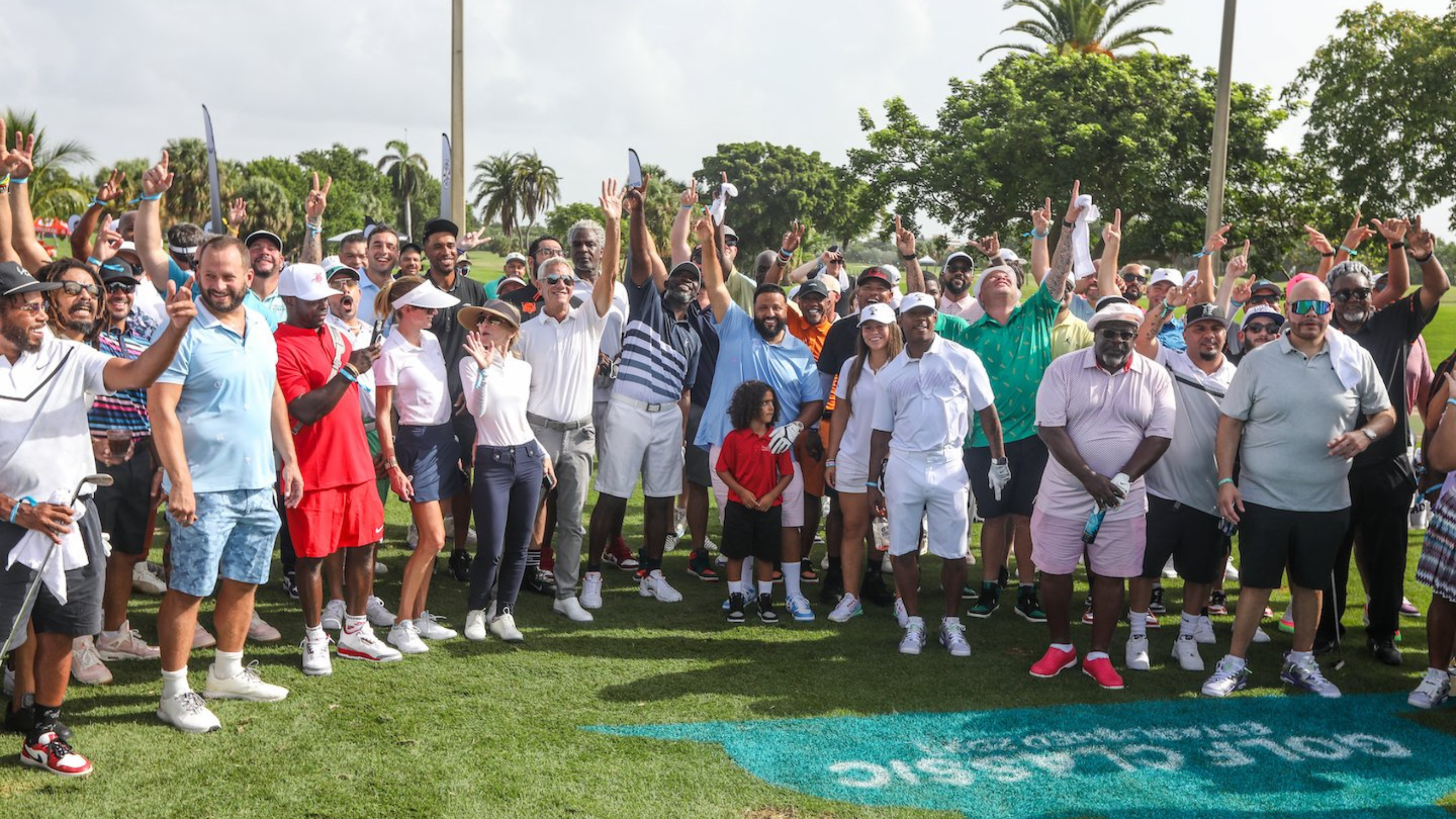 Stars Took to the Green to Participate in DJ Khaled’s We The Best Foundation X Jordan Golf Classic