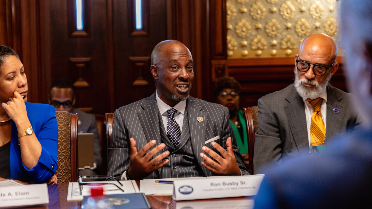 U.S. Black Chambers, Inc. Hosts Historic White House Roundtable for Black Professional Associations