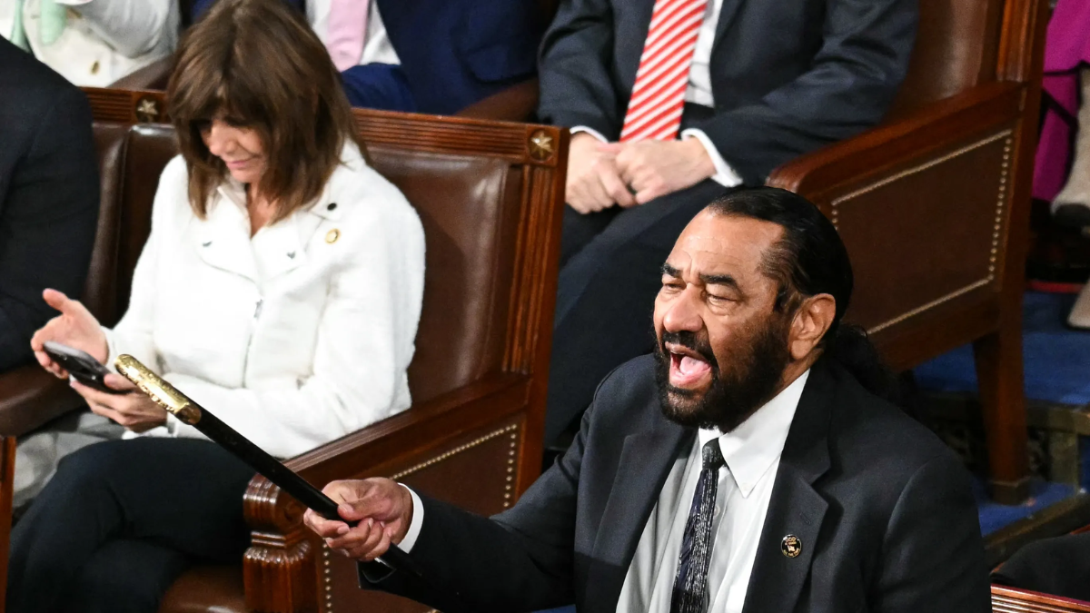 Rep. Al Green Ejected from Trump’s Speech Over Medicaid Protest: ‘It’s Worth It’